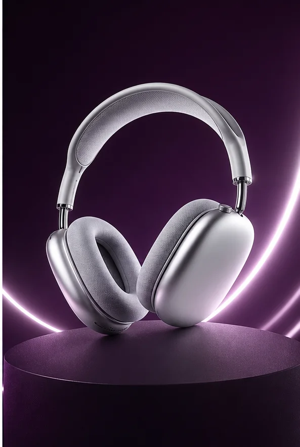Headphone campaign ad